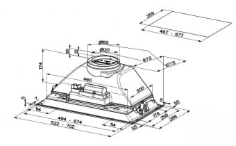 Схема встраивания Faber INKA SMART C LG A70