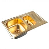 ZORG SZR 78 2 50 BRONZE кухонная мойка