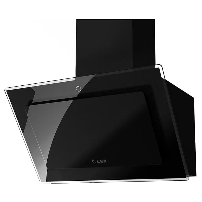 Lex MIKA GS 600 BLACK наклонная вытяжка, купить на кухню в интернет магазине