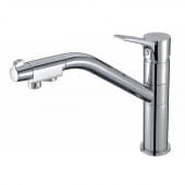 Смеситель для кухни ZORG ZR 401 KF NICKEL