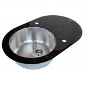 ZORG INOX GL 7851 OV BLACK кухонная мойка