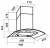 MBS RUTA 190 GLASS кухонная вытяжка