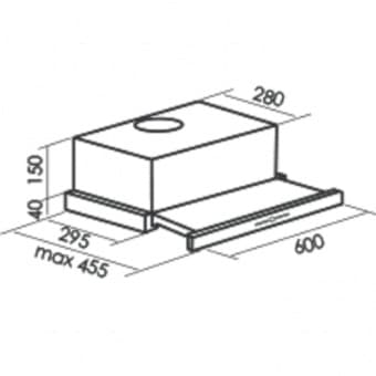 Схема встраивания MBS GARDENIA 160 INOX