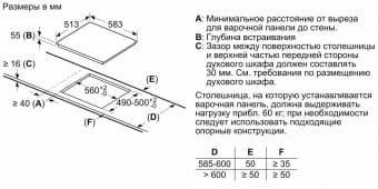 Схема встраивания Neff T36BB40N0