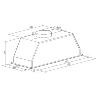 Схема встраивания Graude LB 52.0 E