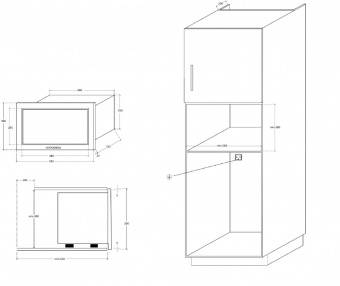 Kuppersberg HMW 655 X встраиваемая микроволновка