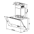 Схема встраивания HOMSair VERTICAL 60 Glass White