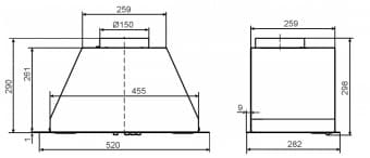 Схема встраивания Elikor BF5634Q0