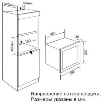 Graude MWGK 38.1 S встраиваемая микроволновка