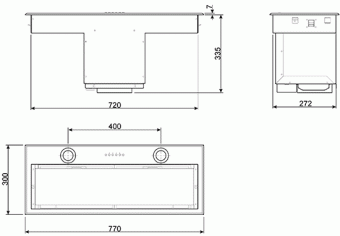 Схема встраивания Smeg KSEG78PXE