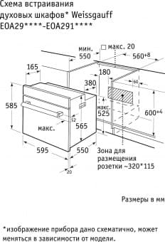 Схема встраивания Weissgauff EOA 29 PDB