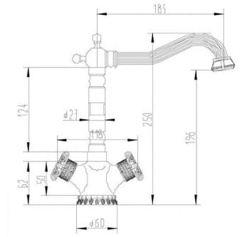 Схема встраивания ZORG Antic A 3005K BR