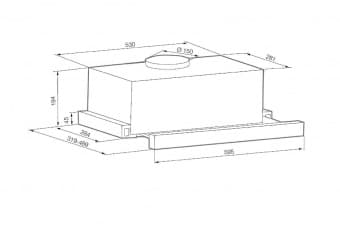 Схема встраивания Graude DHF 60.0 E