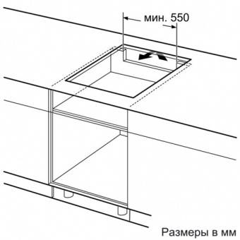 Bosch PIF651FB1E индукционная поверхность