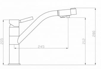 Схема встраивания ZORG ZR 401 KF BR