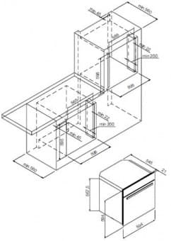 Схема встраивания Graude BM 60.3 E