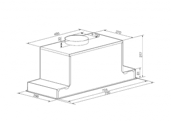 Схема встраивания Graude LB 75.1 W