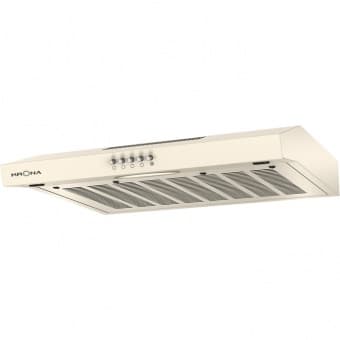 Krona ERMINA 600 ivory PB подвесная плоская вытяжка