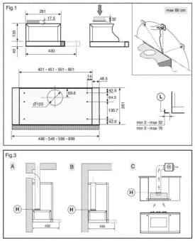 Zigmund Shtain K 002.61 X кухонная вытяжка