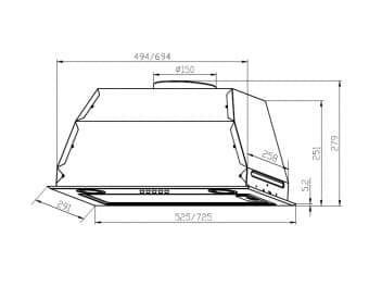 Lex GS BLOC P 600 IVORY LIGHT