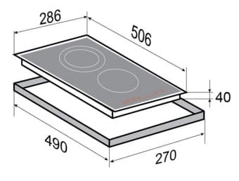 Zigmund Shtain CNS 302.30 BX электрическая поверхность