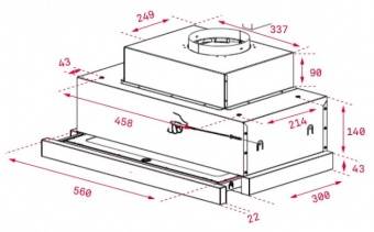 Схема встраивания Teka CNL 6815 PLUS